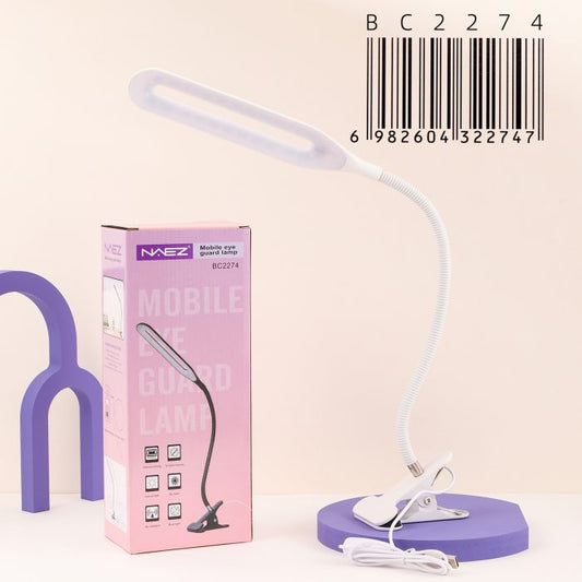 Lámpara LED flexible con pinza NAEZ