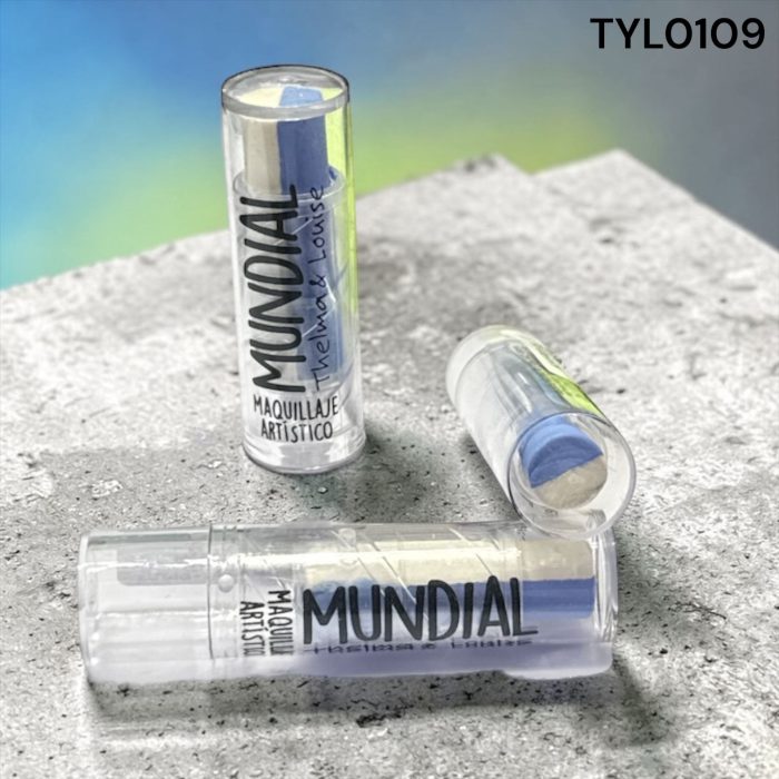 LABIAL MUNDIAL DUO CELESTE Y BLANCO THELMA & LOUISE