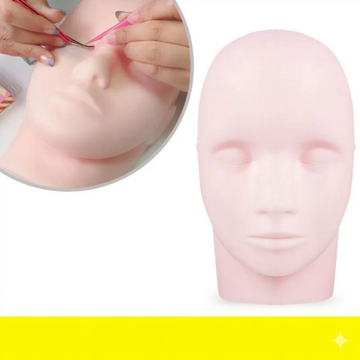Cabeza de practica silicona