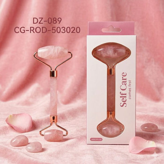Rodillo Facial de Cuarzo Rosa CITY GIRL