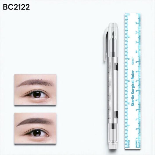 Marcador Fibra Para Cejas Microblading