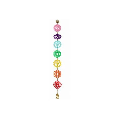 COLGANTE SIETE CHAKRAS XL 3D 96 CM APROX.