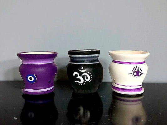 Hornillo Color Decorado Símbolos 10cm