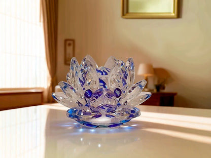 Flor de Loto Color Vidrio Grande