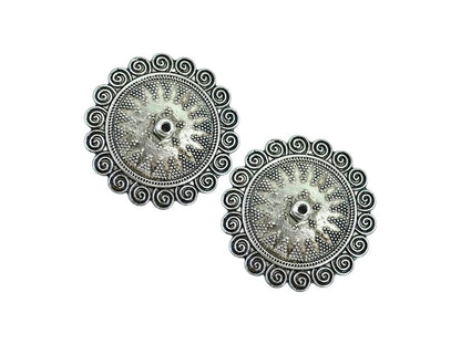 Porta Sah Mandala Estrella Metal Plata