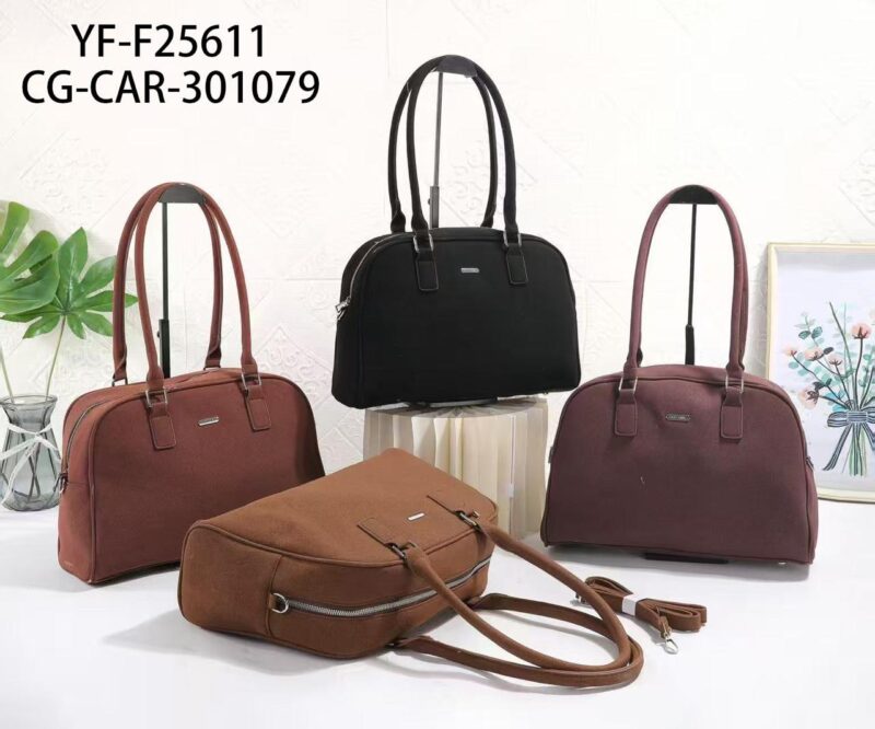 Cartera En Tonos Marrones- City Girl