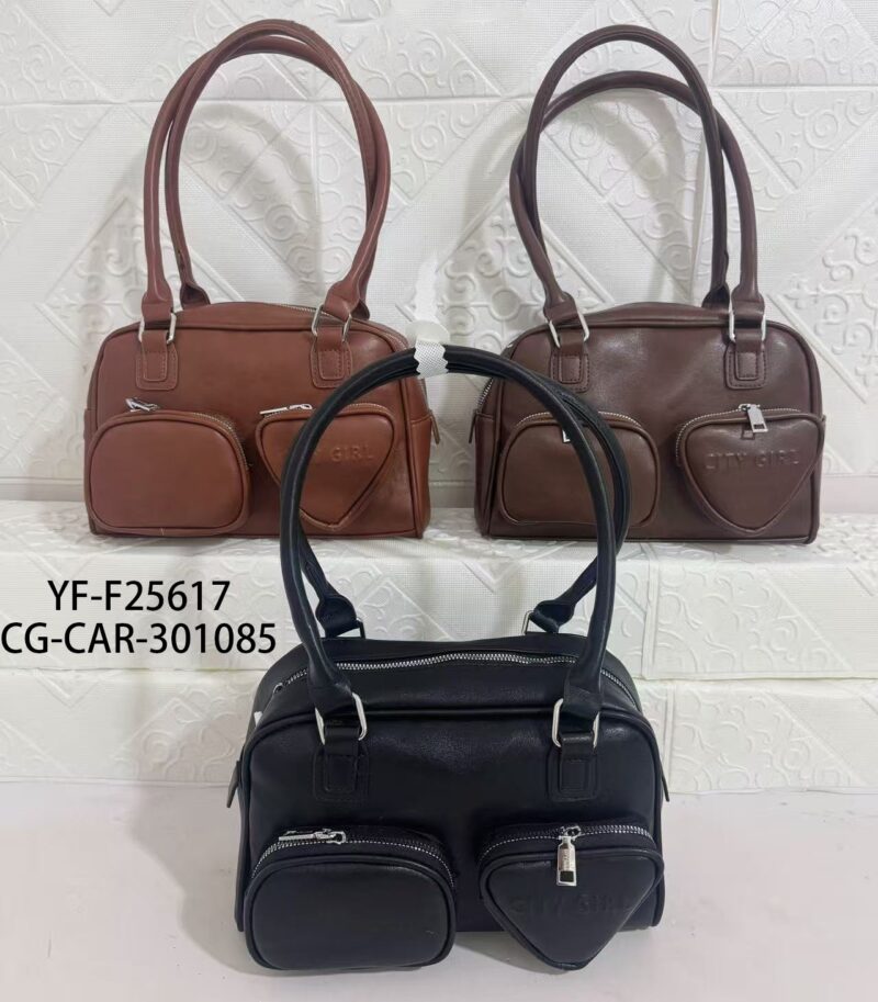 CARTERA DE MANO CON BOLSILLOS City Girl