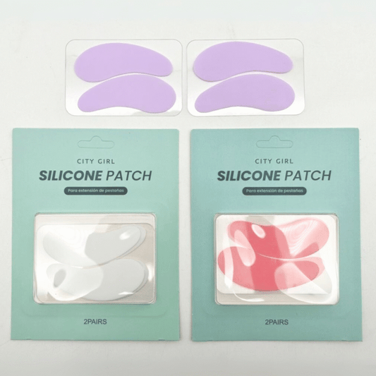 PARCHES DE SILICONA PARA PESTAÑAS 2 PARES  CITY GIRL