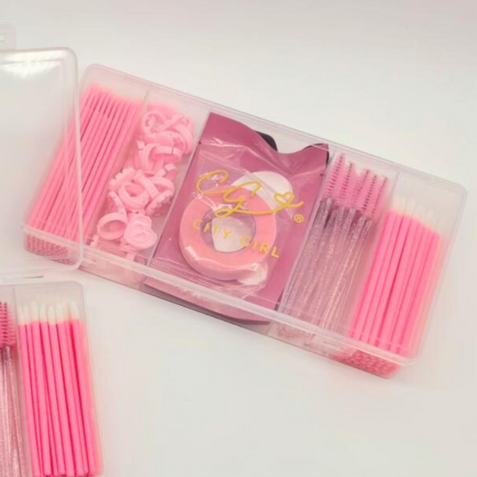 CAJA CON ESENCIALES PARA PESTAÑAS CITY GIRL