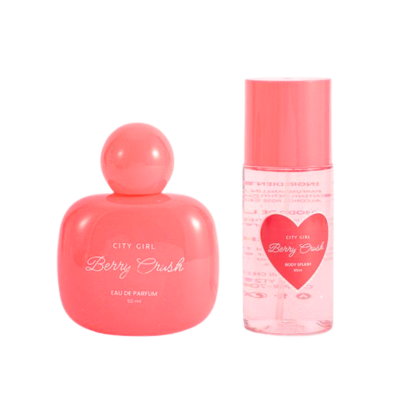 PERFUME BERRY CRUSH 50ml + BODY SPLASH 85ml