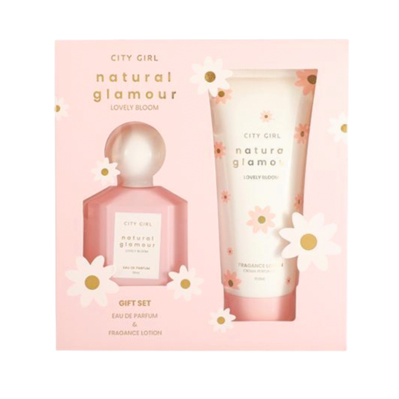 PERFUME NATURAL GLAMOUR 50ml + CREMA CORPORAL 150ml