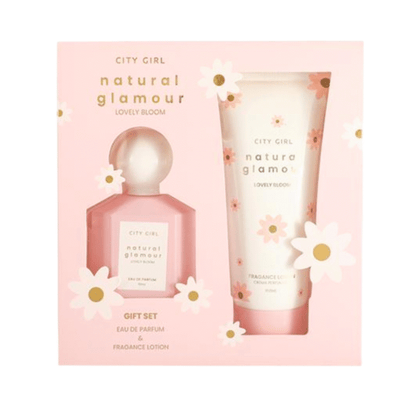 PERFUME NATURAL GLAMOUR 50ml + CREMA CORPORAL 150ml