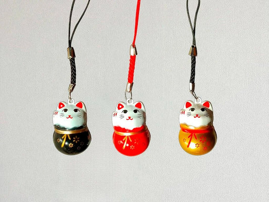 COLGANTE GATO CON CASCABEL PARA CELULAR GRANDE