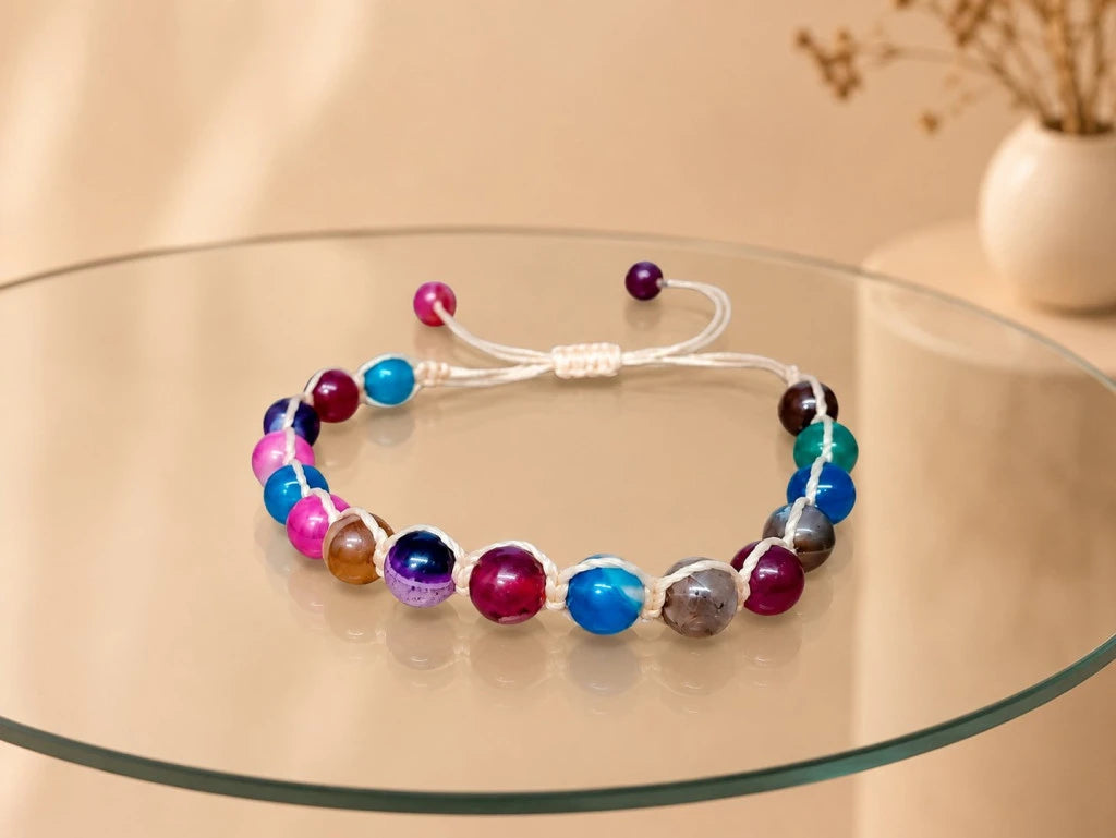 Pulsera Trenzada 7 Chakras X 1