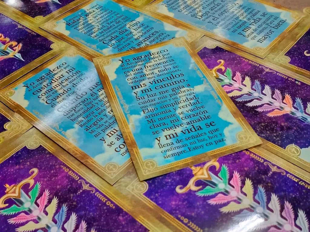 ORACULO ARCANGELES - AFIRMACIONES