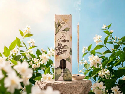 SAHUMERIO GARDEN CITRONELLA 6 VARILLAS SAGRADA MADRE