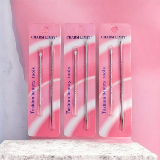 SET AGUJA*2 Extractor Removedor Acne Puntos Negros CHARIM LIMIT