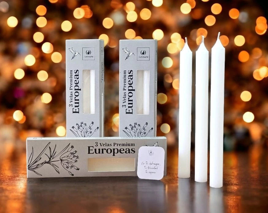 Velas Europeas Neutras X3
