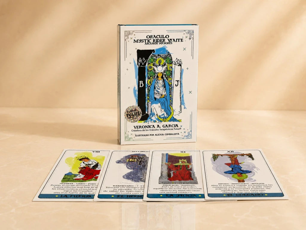 ORACULO MYSTIC RIDER WAITE ARCANOS MAYORES - VERONICA GARCIA