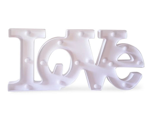 LOVE Luces LED 52.5 x 23.5 cm