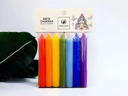 Velas 7 Chakras de Parafina