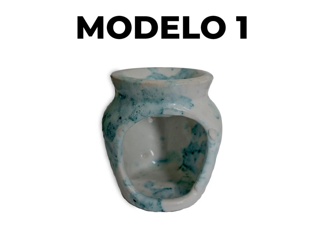 Hornillo esmaltado marmolado de 11cm