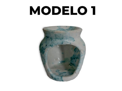 Hornillo esmaltado marmolado de 11cm