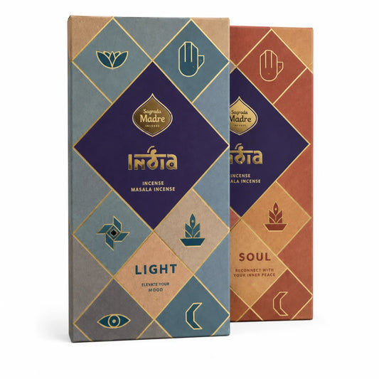Sahumerio Masala India Sagrada Madre x 12 - Aromaterapia de calidad