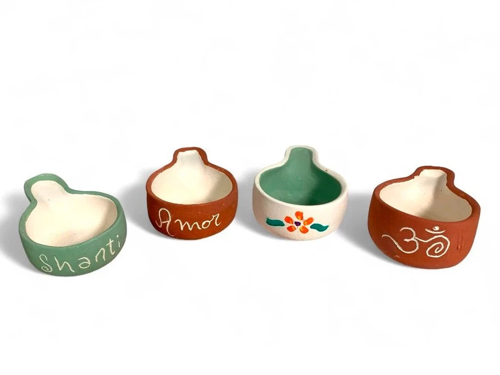 Sahumador Cuchara Mini Pintado Deco 10cm