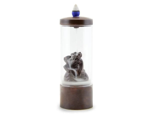 CASCADA DE HUMO CRISTAL 17 CM (IMPORTADA)
