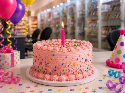 Velas de Cumpleaños: Pack de 10 unidades 8,5x1 cm