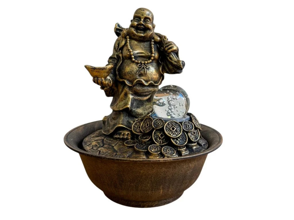 Fuente Buda Riqueza 25cm