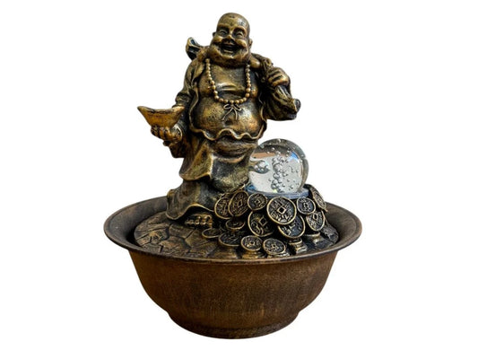 Fuente Buda Riqueza 25cm