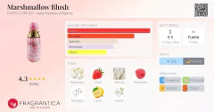 PERFUME PARIS CORNER MARSHMALLOW BLUSH 100ML