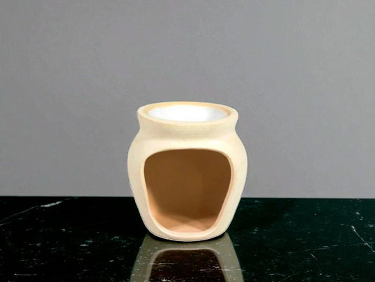 Hornillo Mini Color Crudo 7.5cm: Compacto y funcional