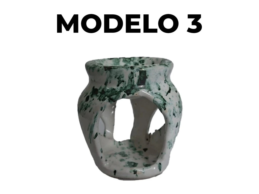 Hornillo esmaltado marmolado de 11cm