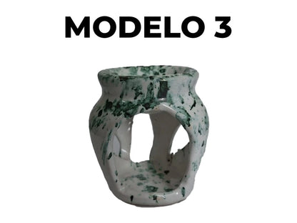 Hornillo esmaltado marmolado de 11cm