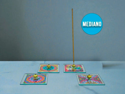 Porta Sahumerio Mediano 7x7cm