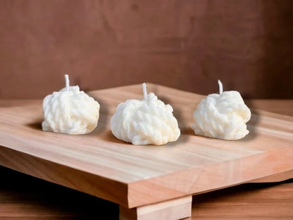 Velas Nudo de Cera Vegetal x 16