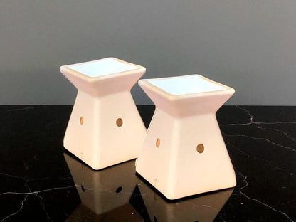 Hornillo cerámica africano crudo 8x7cm