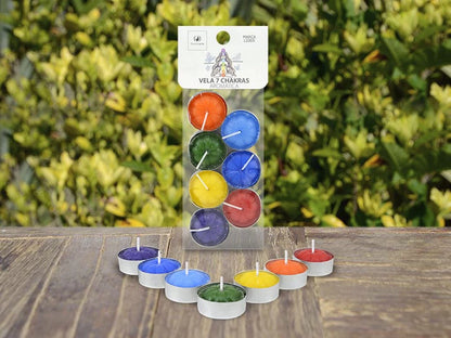 Velas de Noche 7 Chakras Aromáticas