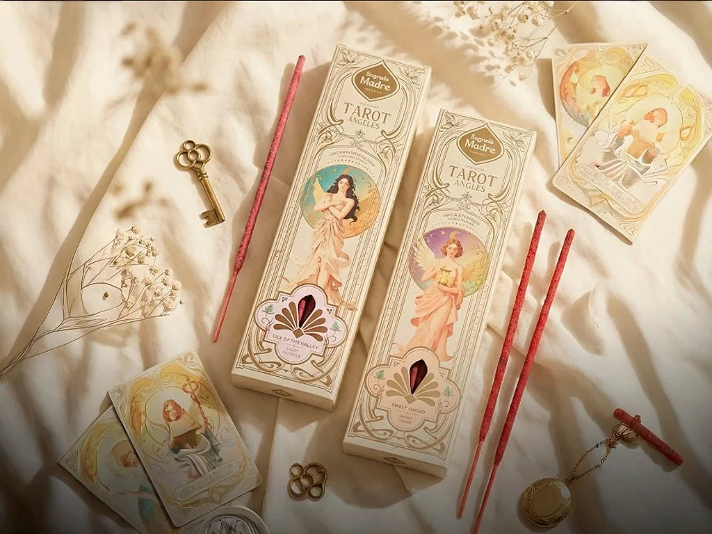 SAHUMERIO TAROT ANGELES SAGRADA MADRE X 1