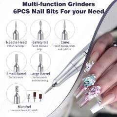TORNO INALAMBRICO SG710 PORTABLE NAIL DRILL
