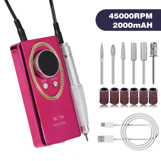 TORNO INALAMBRICO SG710 PORTABLE NAIL DRILL