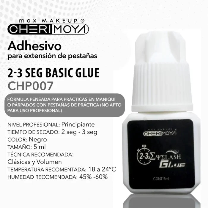 Pegamento Adhesivo Extension Pestaña 2-3s Cherimoya