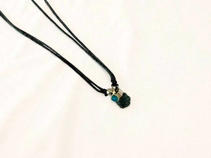 COLLAR TURMALINA CORDON NEGRO
