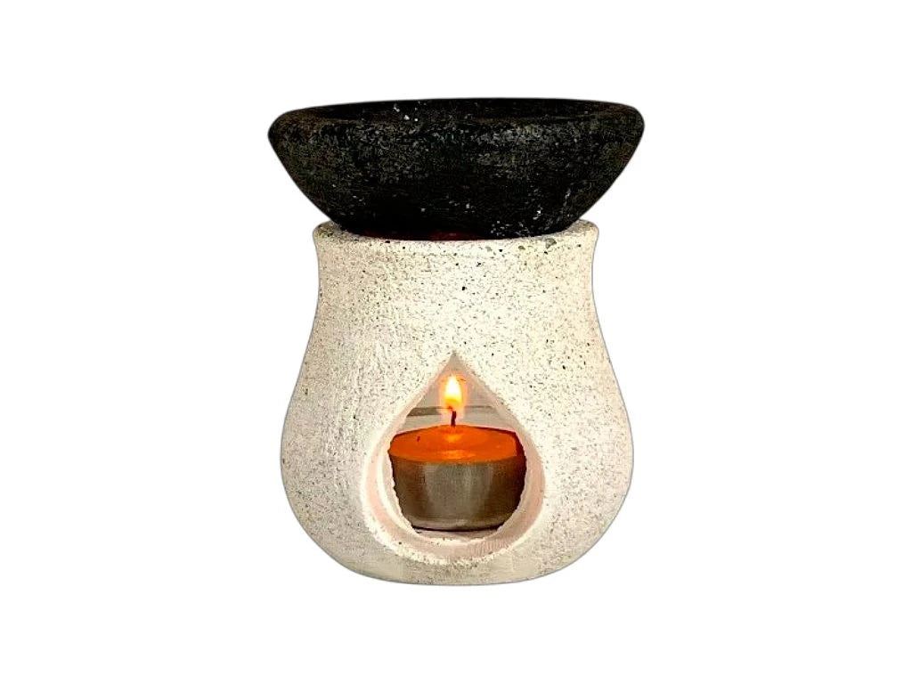 Hornillo Gota Línea Piedra 2 Piezas 11cm