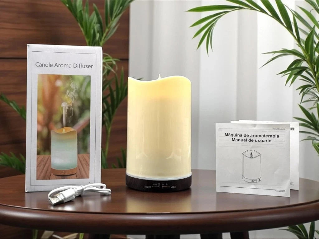 HUMIDIFICADOR SIMIL VELA 16 CM