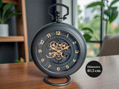 RELOJ DE REPISA CON ENGRANAJES 40.5CM