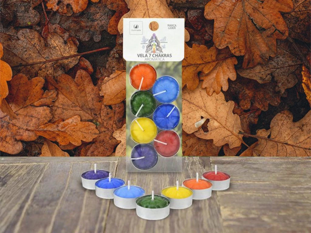 Velas de Noche 7 Chakras Aromáticas
